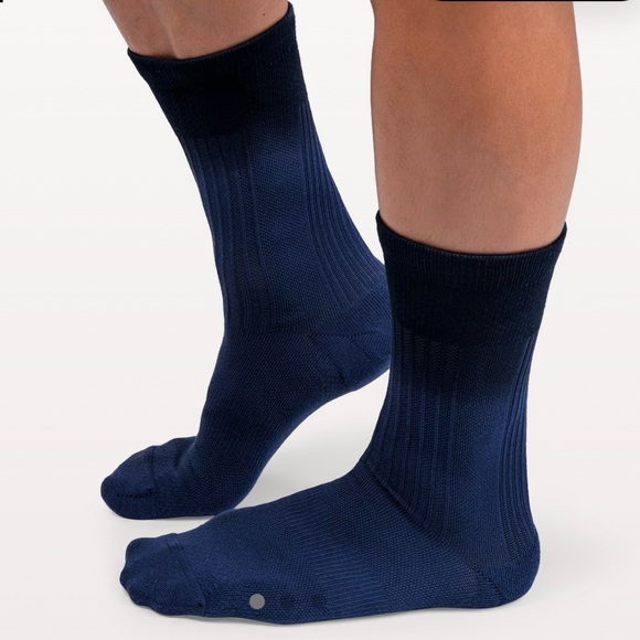 COPY - On Cloud Running All-Day Sock Denim/ Black - Picture 5 of 8